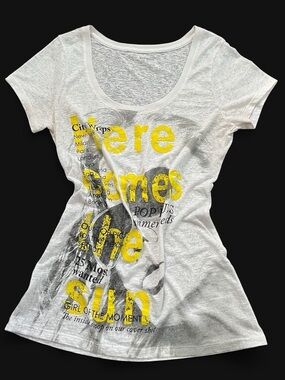 Y2K Graphic Burnout Grunge Tee
